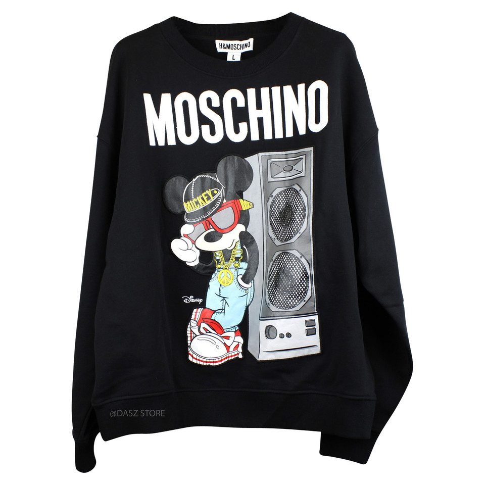 H&M (Designers Collection For H&M) MOSCHINO X H&M - Felpa Limited Edition Mikey