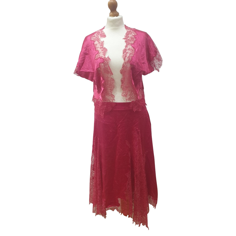 Givenchy Robe en Soie en Rouge