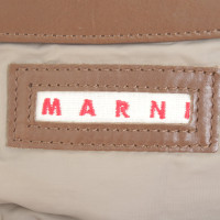 Marni Leather clutch in green