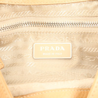 Prada Handbag Leather in Beige