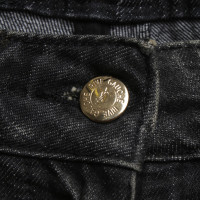 Yves Saint Laurent Black jeans with wash