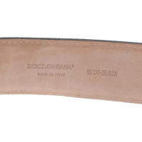 Dolce & Gabbana Gürtel aus Denim
