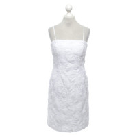 Calvin Klein Bandeau dress in white