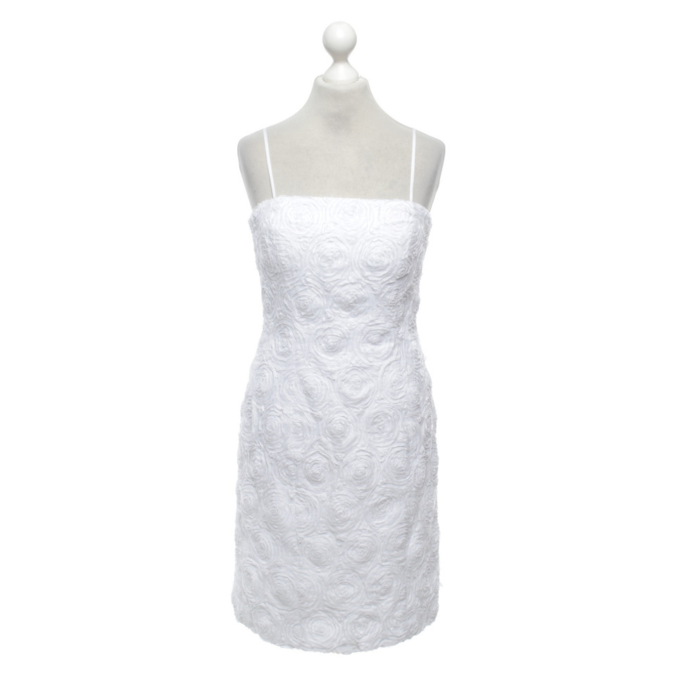 Calvin Klein Bandeau dress in white