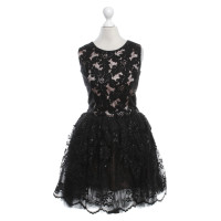 Loyd / Ford Lace dress in black / pink