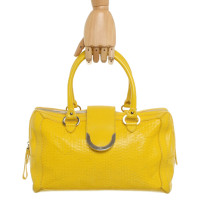 Aigner Handbag Leather in Yellow