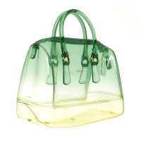 Furla Candy Bauletto Crystal Smeraldo + Citron