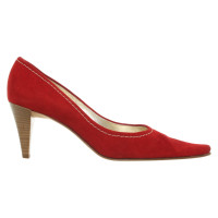 Kennel & Schmenger Pumps/Peeptoes Leather in Red