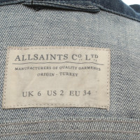 All Saints Denim jas in used-look