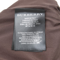 Burberry Abito in seta in marrone