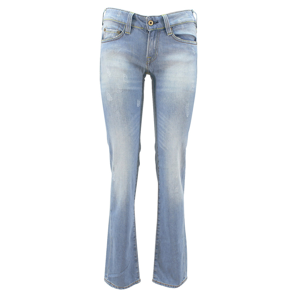 Evisu Jeans en Coton en Bleu