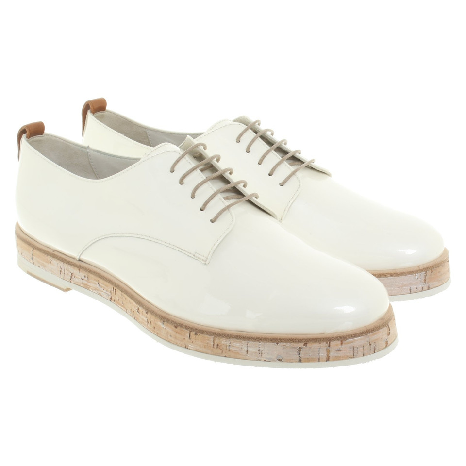 Agl Patent leather lace-up shoes