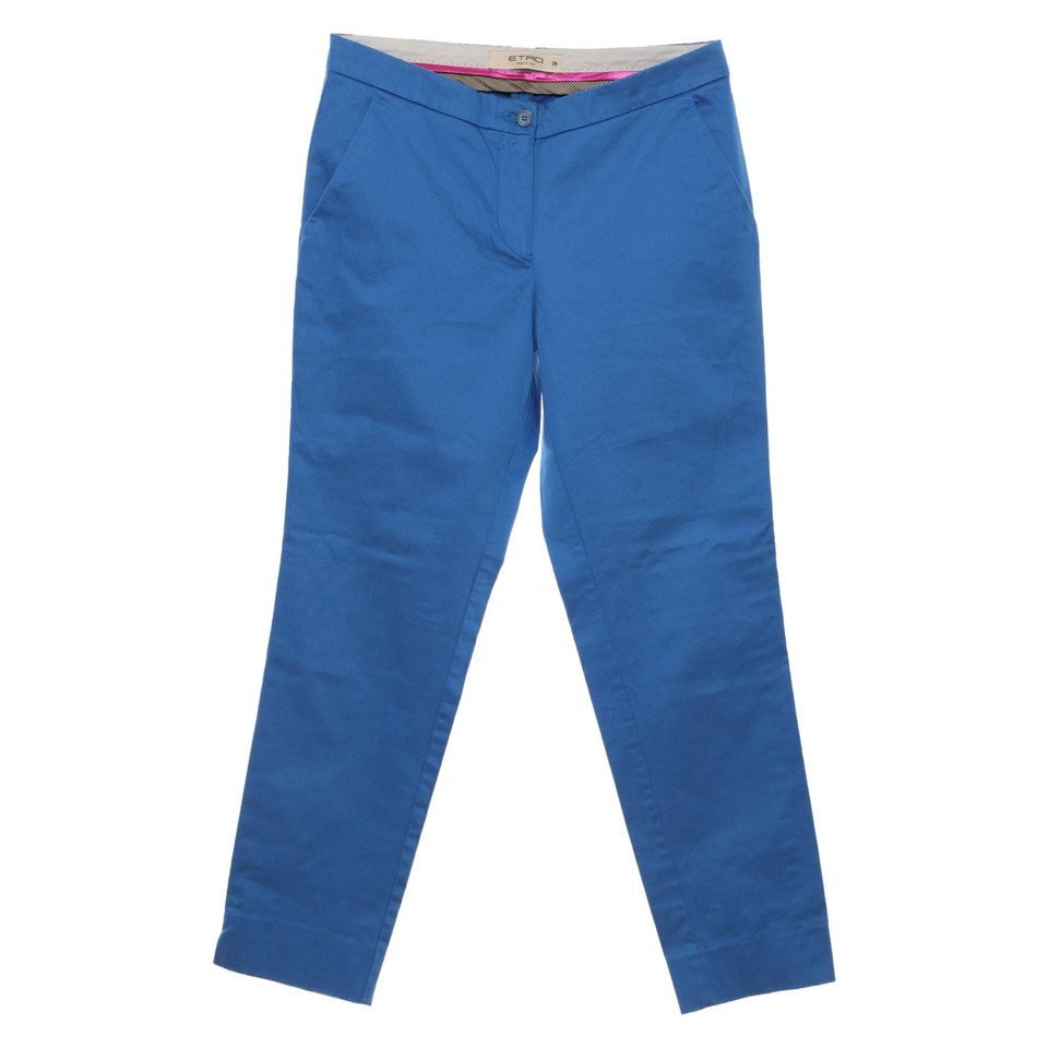 Etro Broeken in Blauw