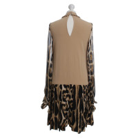 Just Cavalli Kleid mit Leoparden-Details