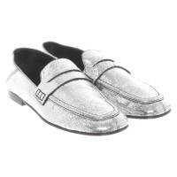 Isabel Marant Silver-colored loafers