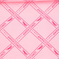 Longchamp Schal/Tuch aus Seide in Rosa / Pink