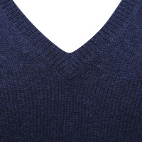 Allude Cashmere sweater in dark blue