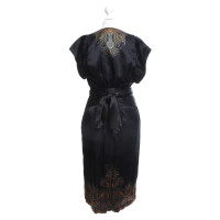 Etro Kleid in Schwarz mit Muster