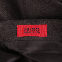 Hugo Boss Rok Wol in Bruin