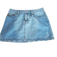 Diesel Rok Katoen in Blauw