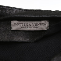 Bottega Veneta Leather pants in dark brown