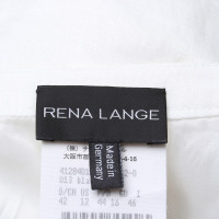 Rena Lange Leinenrock in Weiß