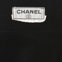 Chanel Gonna a pieghe in nero