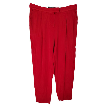Guess Paio di Pantaloni in Viscosa in Rosso