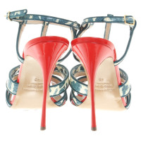 Nicholas Kirkwood Sandals with snakeskin