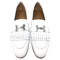 Hermès Loafers in white