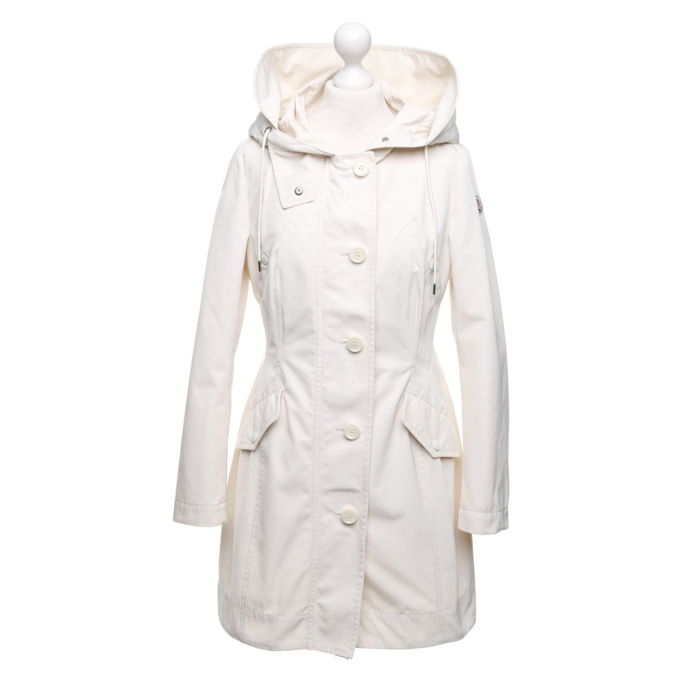 Moncler Cappotto in crema