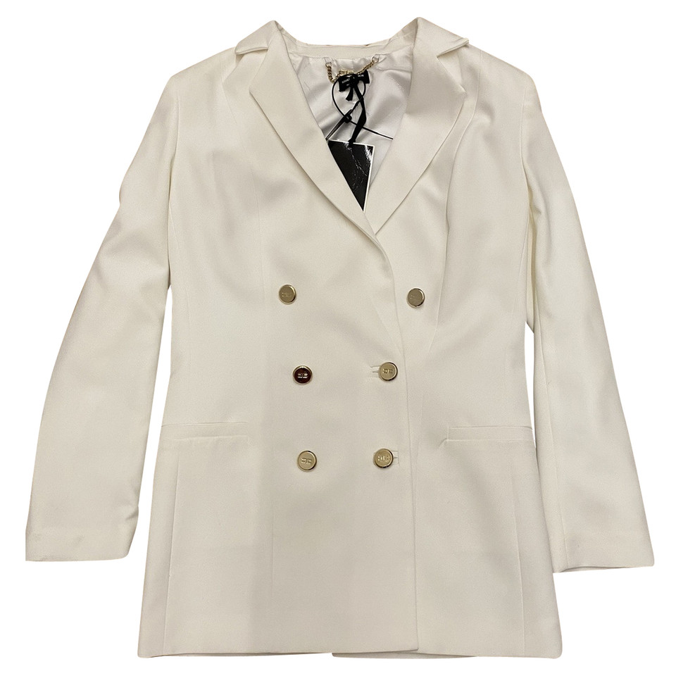 Elisabetta Franchi Blazer in Wit