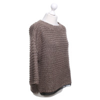 Steffen Schraut pull en tricot de couleur or