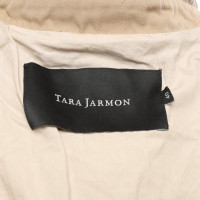 Tara Jarmon Giacca/Cappotto in Cotone in Beige