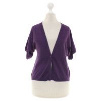 Allude Cashmere jacket in purple