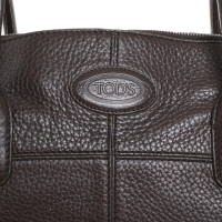 Tod's Handtas Leer in Bruin