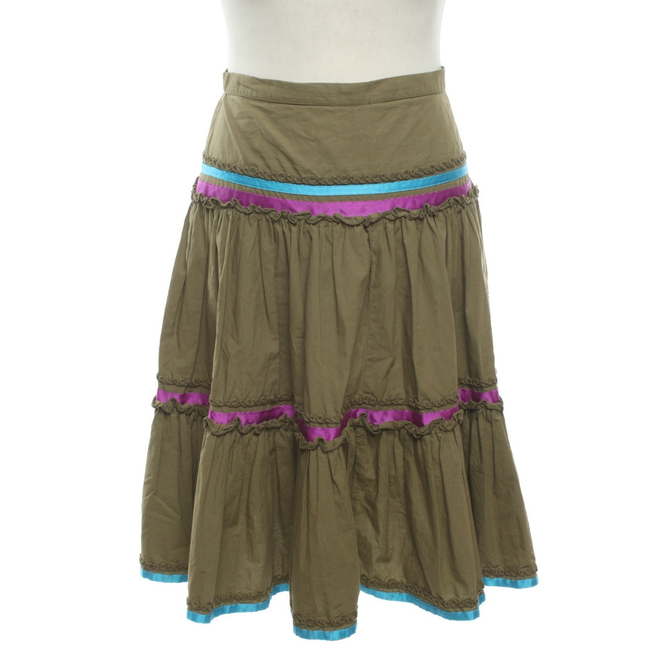 Etro skirt in olive