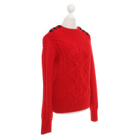 Isabel Marant Pull tricoté en rouge