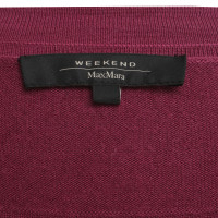 Max Mara Cardigan in fuchsia