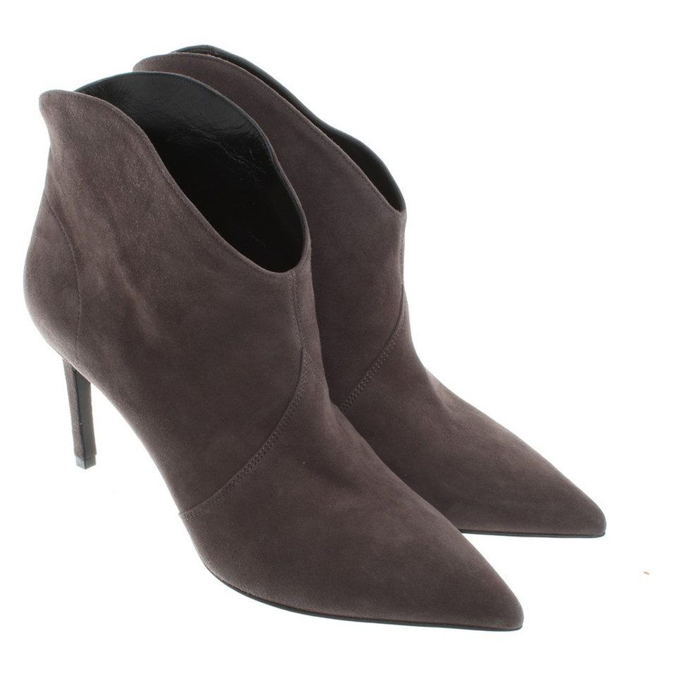 Yves Saint Laurent Taupe ankle boots