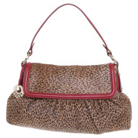 Fendi Handtasche mit Leoparden-Muster