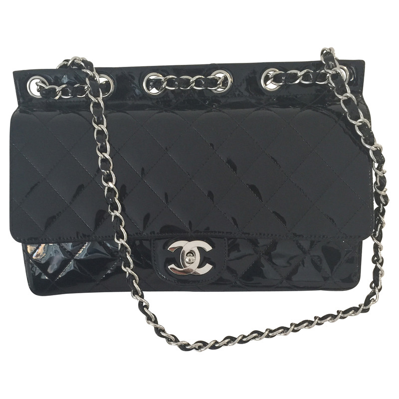 Chanel "Jumbo flap bag" in patent leather