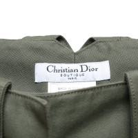Christian Dior Hose in Olivgrün