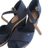 Tommy Hilfiger Sandals Canvas in Blue