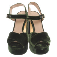 Tory Burch Sandalen in Groen