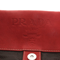 Prada Handbag in red / beige