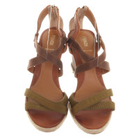 Fendi Sandals with wedge heel