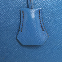 Hermès Bolide Bag aus Leder in Blau