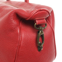 Habsburg Handtasche aus Leder in Rot