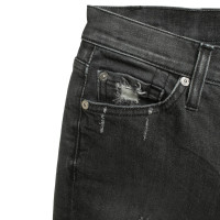 7 For All Mankind Skinny jeans gris